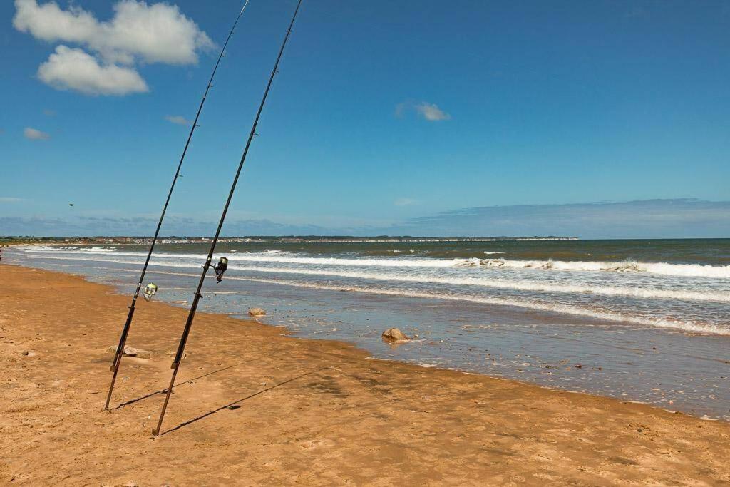 Beachfront Apartment - Ground Floor Apartment With Sea Views, Next To The Beach, Bridlington, North Yorkshire Bessingby Esterno foto